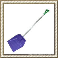 Aluminum Tube UV Resistant Plastic Snow Shovel with Wheels